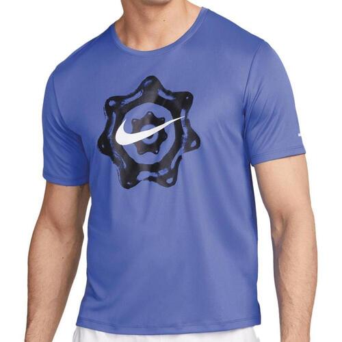 Kleidung Herren T-Shirts & Poloshirts Nike DM4715-432 Blau