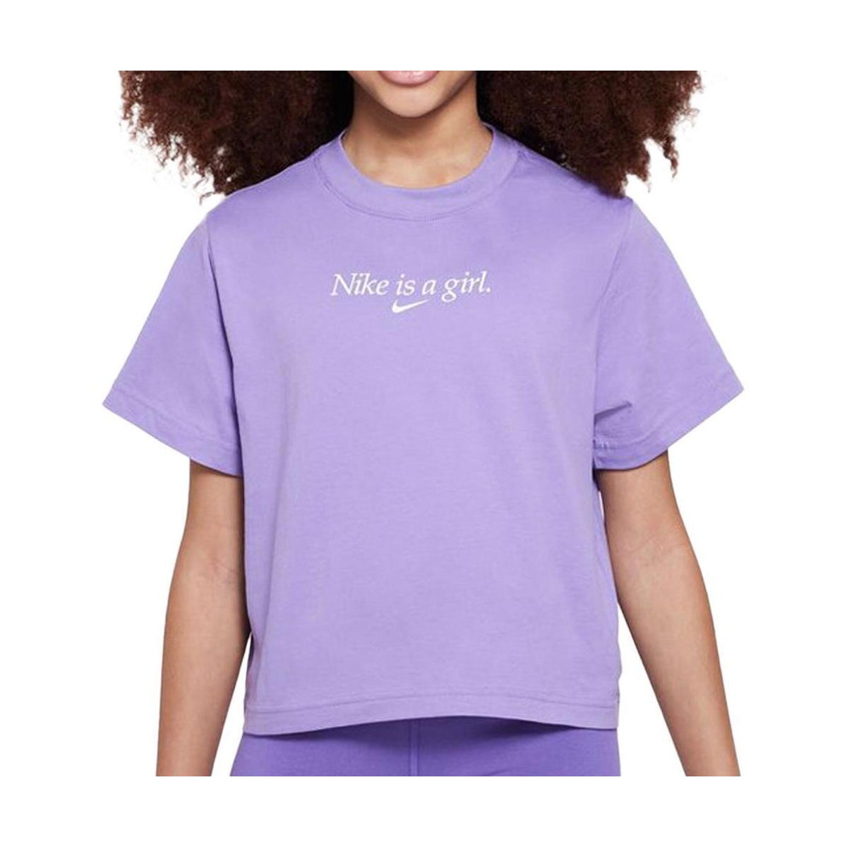 Kleidung Mädchen T-Shirts & Poloshirts Nike FD0940-567 Violett