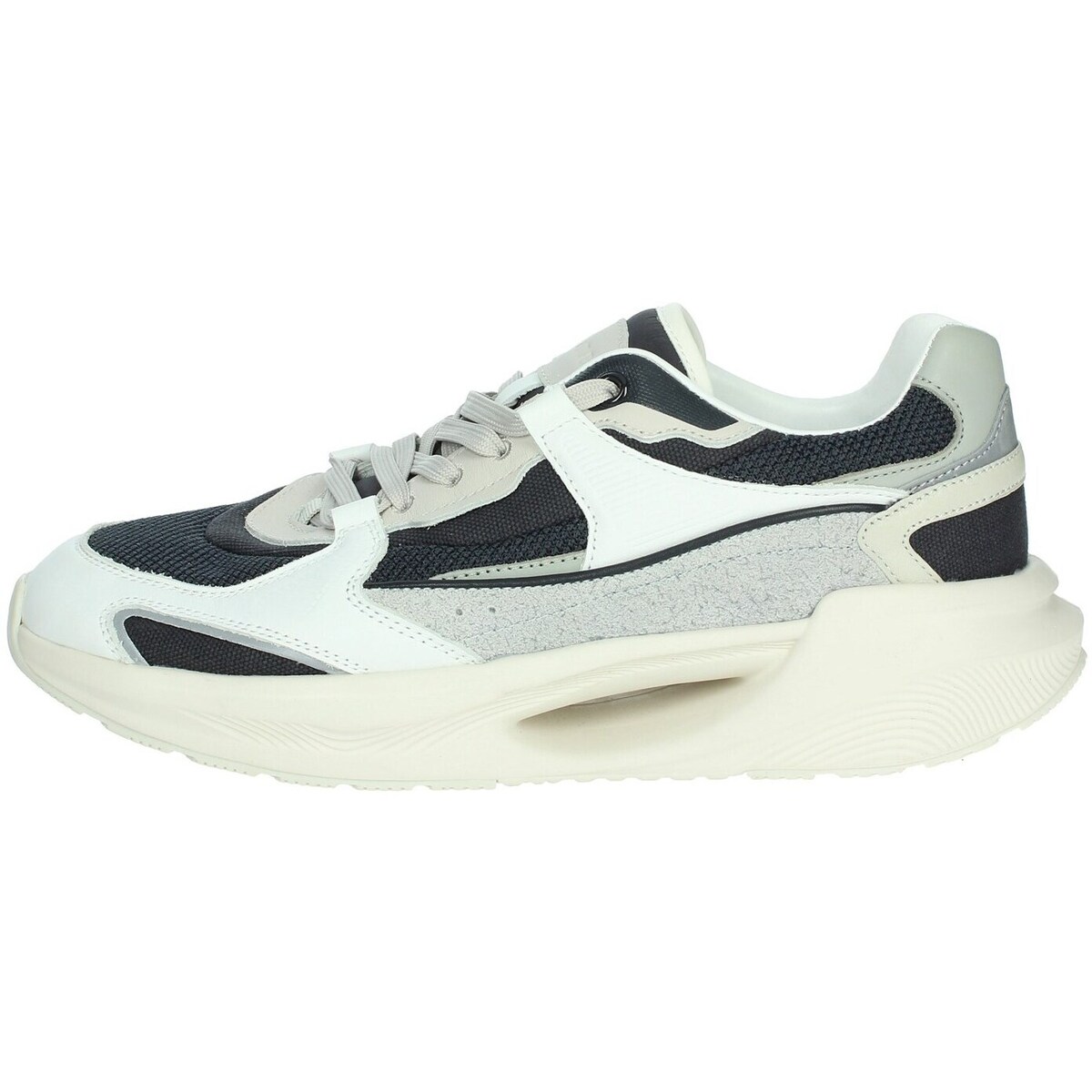 Schuhe Herren Sneaker High Date M401-VL-HD-BL Weiss