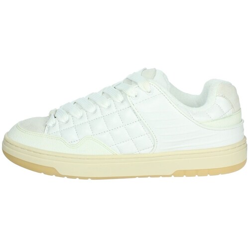 Schuhe Herren Sneaker High Date M401-SK-SF-WH Weiss