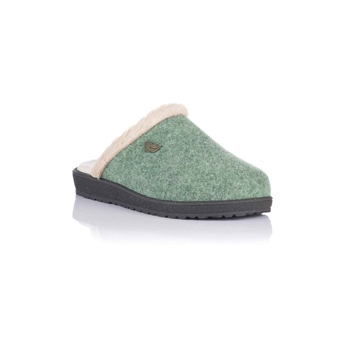 Schuhe Herren Hausschuhe Plumaflex 80000 Grün