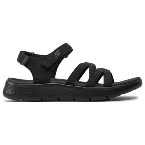 Schuhe Damen Sandalen / Sandaletten Skechers 141450 GO WALK FLEX SUNSHINE Schwarz