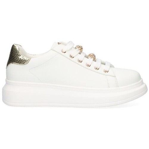 Schuhe Damen Sneaker Exé Shoes 66 42EX54 Weiss