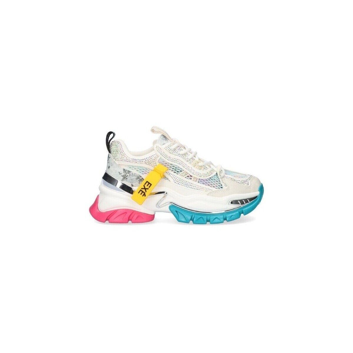 Schuhe Damen Sneaker Exé Shoes 23EX08 2 Weiss