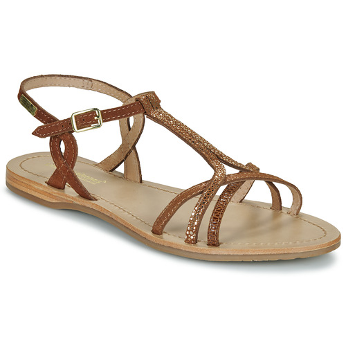 Schuhe Damen Sandalen / Sandaletten Les Tropéziennes par M Belarbi HEMMAGUM Cognac / Multicolor