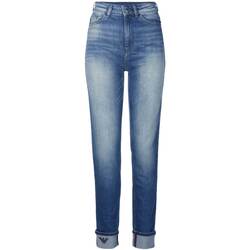 Kleidung Damen Straight Leg Jeans Emporio Armani 6G2J29 2D7CZ Blau