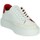 Schuhe Damen Sneaker High Date W401-SF-SR-WR Weiss