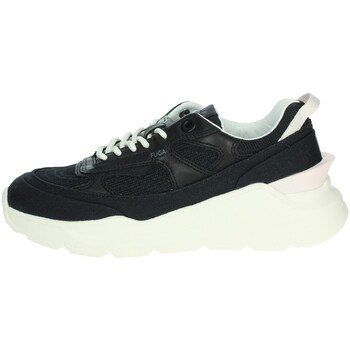 Schuhe Damen Sneaker High Date W401-FM-DR-BK Schwarz