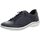 Schuhe Damen Derby-Schuhe & Richelieu Remonte Schnuerschuhe Leder Sneaker D1E07-14 Blau