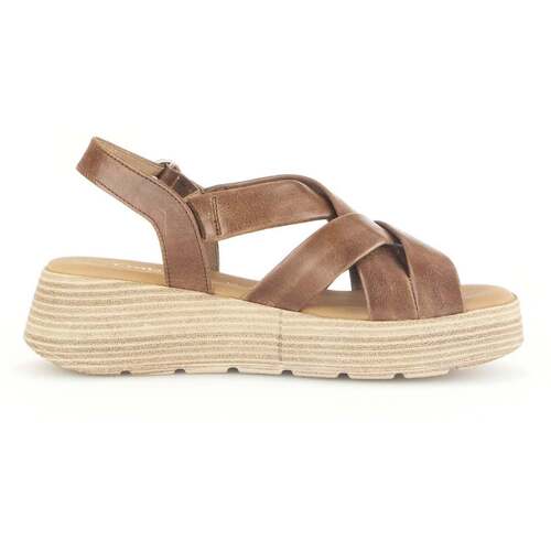Schuhe Damen Sandalen / Sandaletten Gabor 42.872.53 Braun
