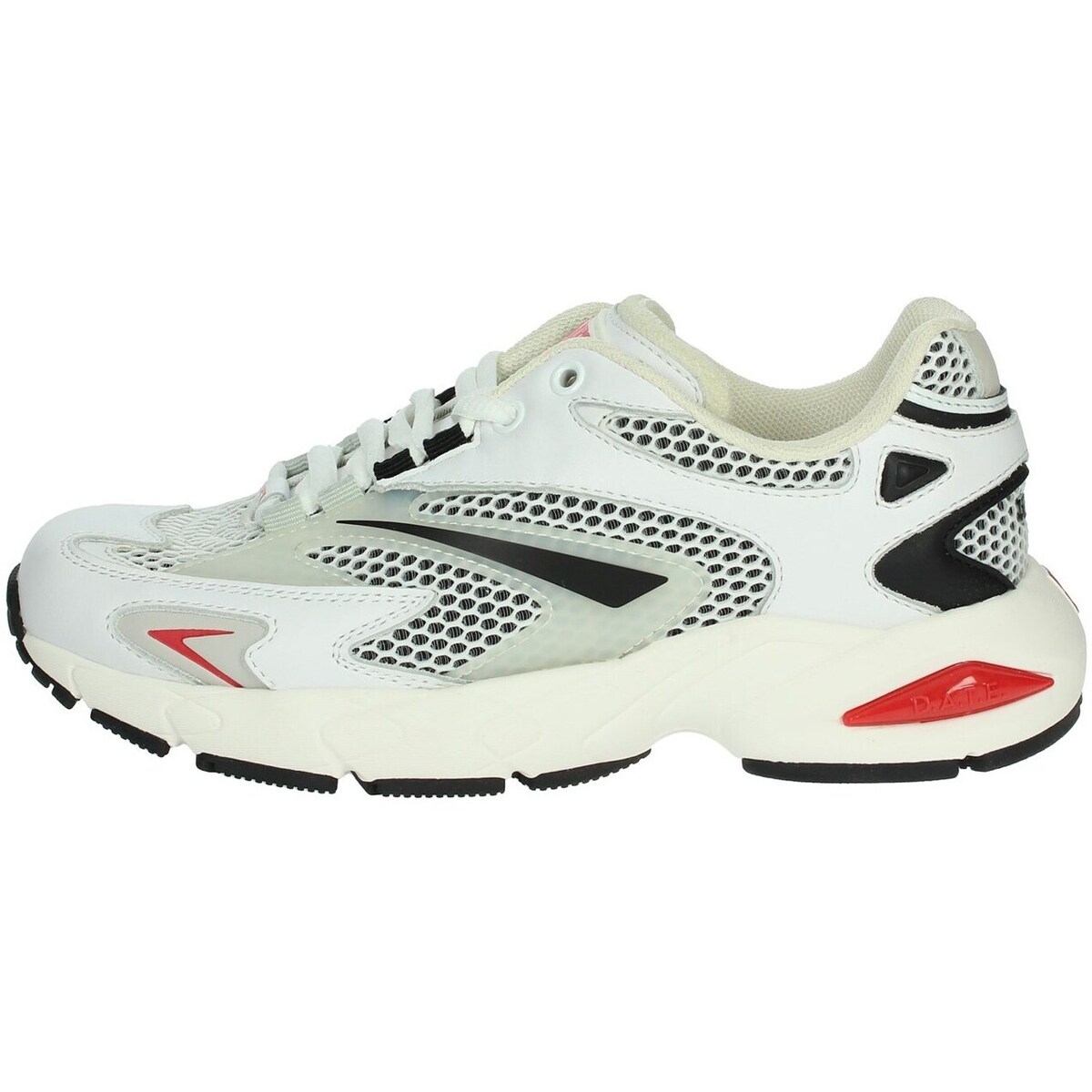 Schuhe Damen Sneaker High Date W401-SN-ME-WB Weiss