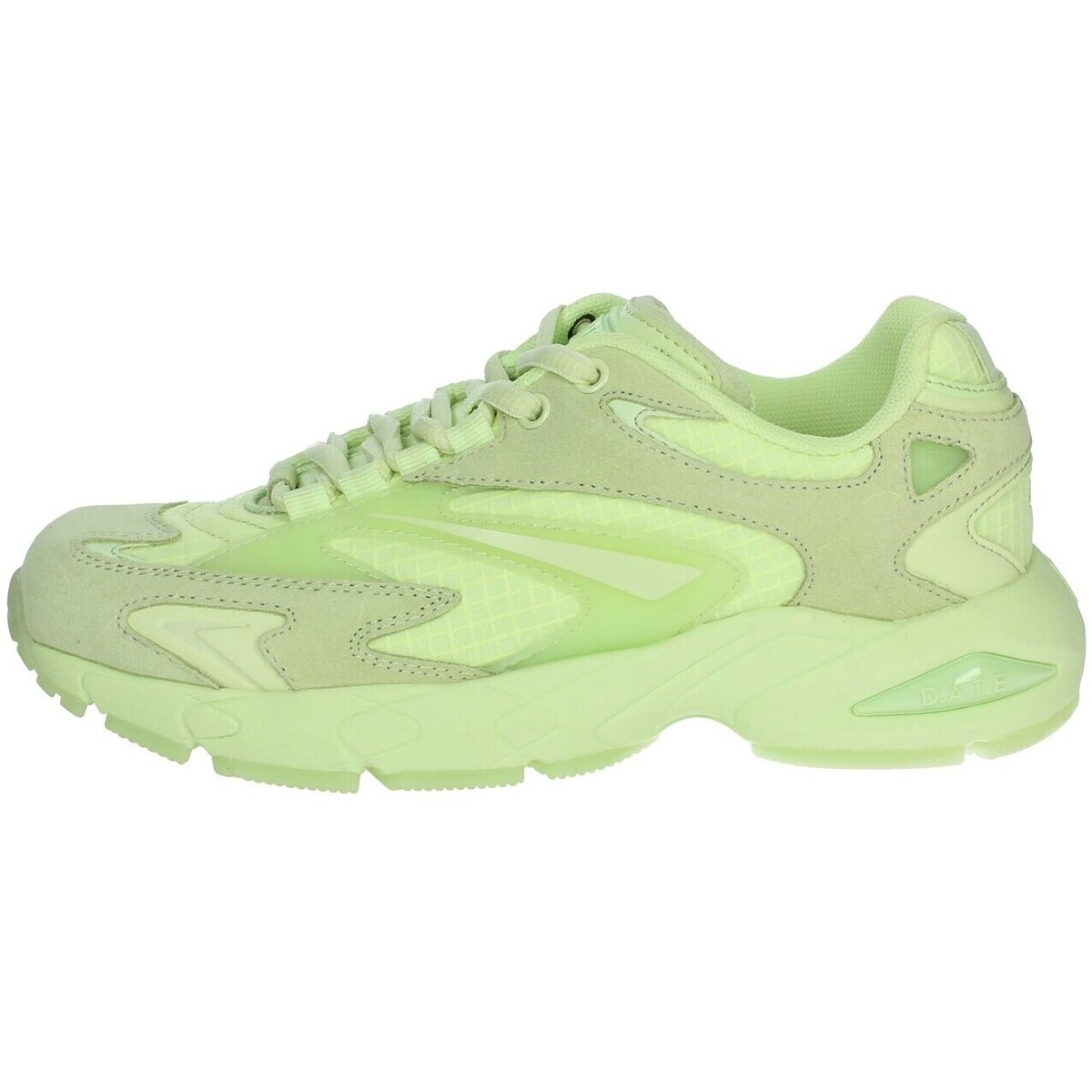Schuhe Damen Sneaker High Date W401-SN-CO-GR Grün