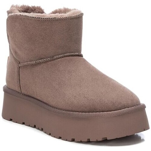 Schuhe Damen Stiefel Xti SCHUHE  142197 Beige