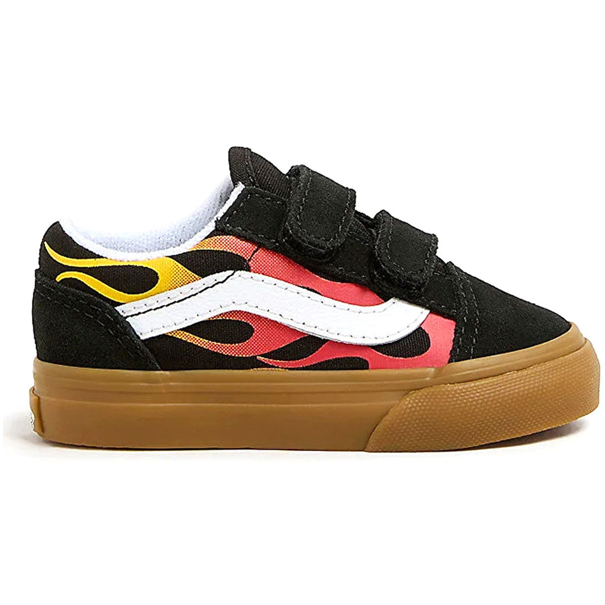 Schuhe Kinder Sneaker Vans  Schwarz