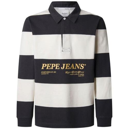 Kleidung Herren Polohemden Pepe jeans  Schwarz