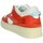 Schuhe Damen Sneaker High Date W401-TO-BC-HT Weiss
