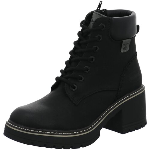 Schuhe Damen Stiefel Dockers by Gerli Stiefeletten 55GS301-630100 Schwarz