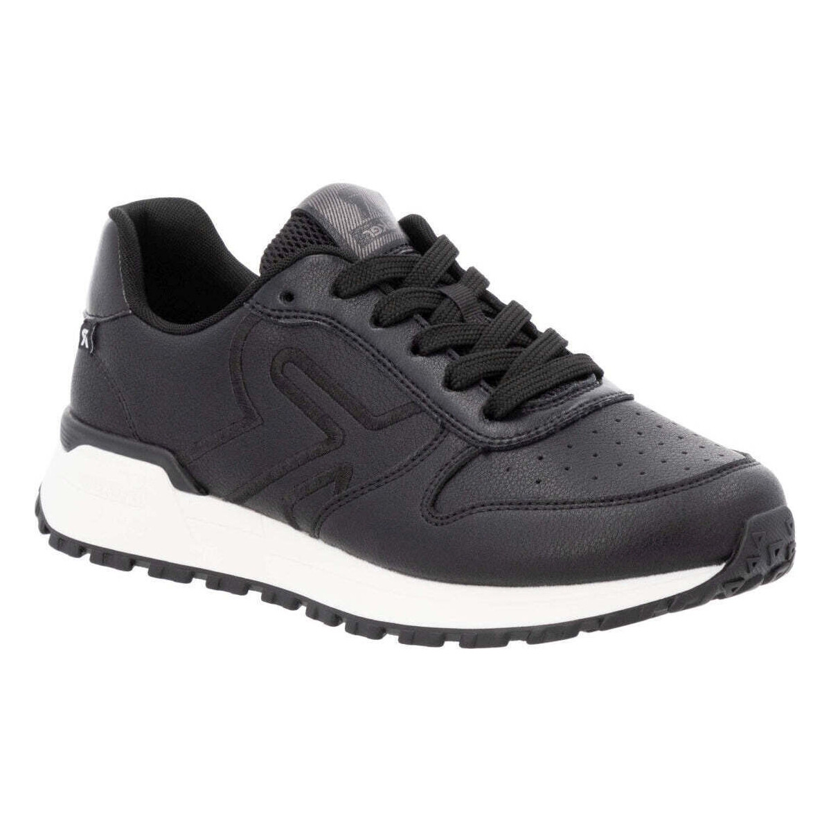 Schuhe Damen Sneaker Low R-Evolution  Schwarz
