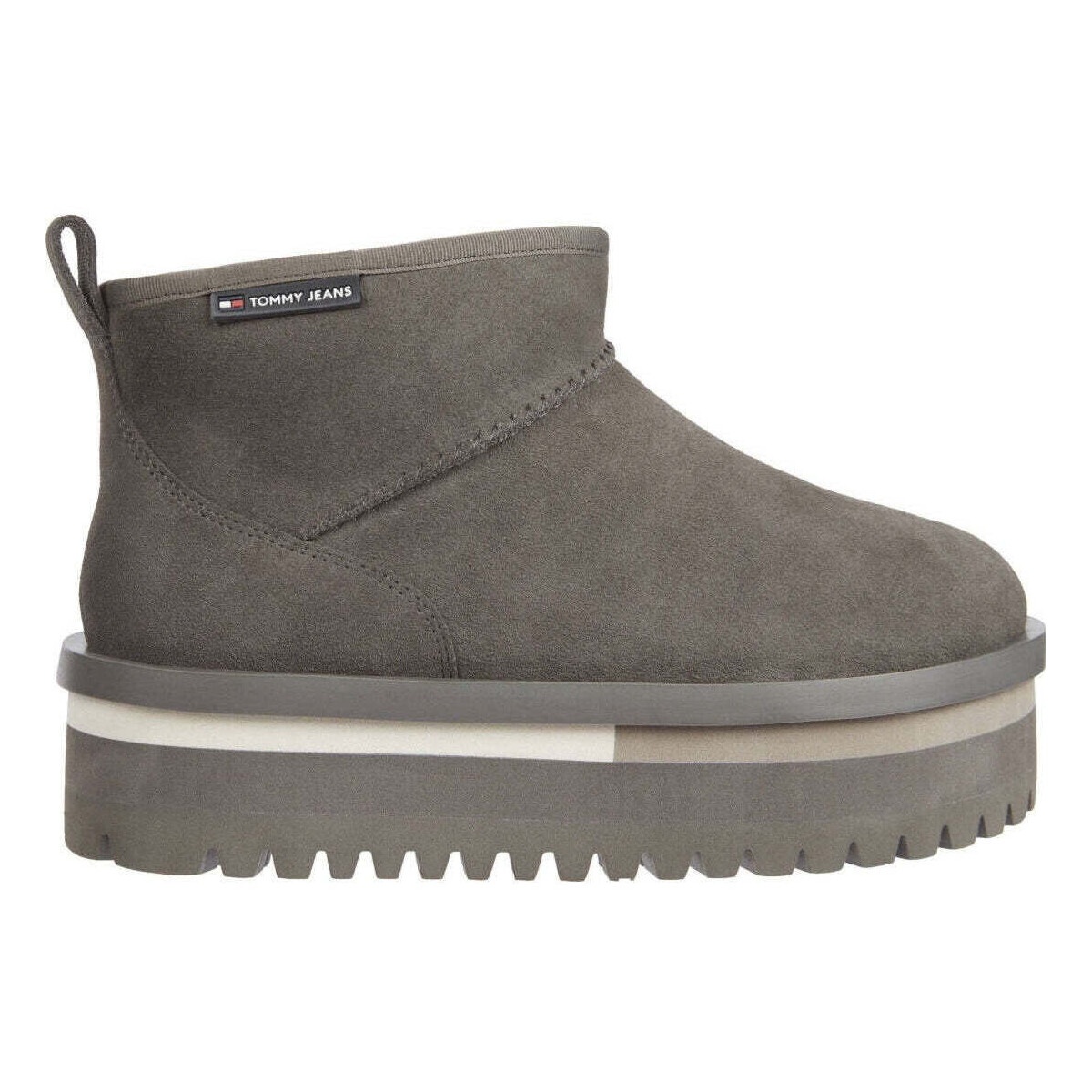 Schuhe Damen Low Boots Tommy Jeans  Grau