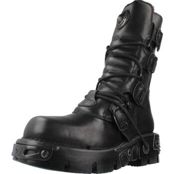 Schuhe Damen Stiefel New Rock M373 S18 Schwarz