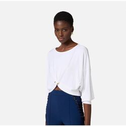 Kleidung Damen Pullover Elisabetta Franchi MD00251E2-360 Beige