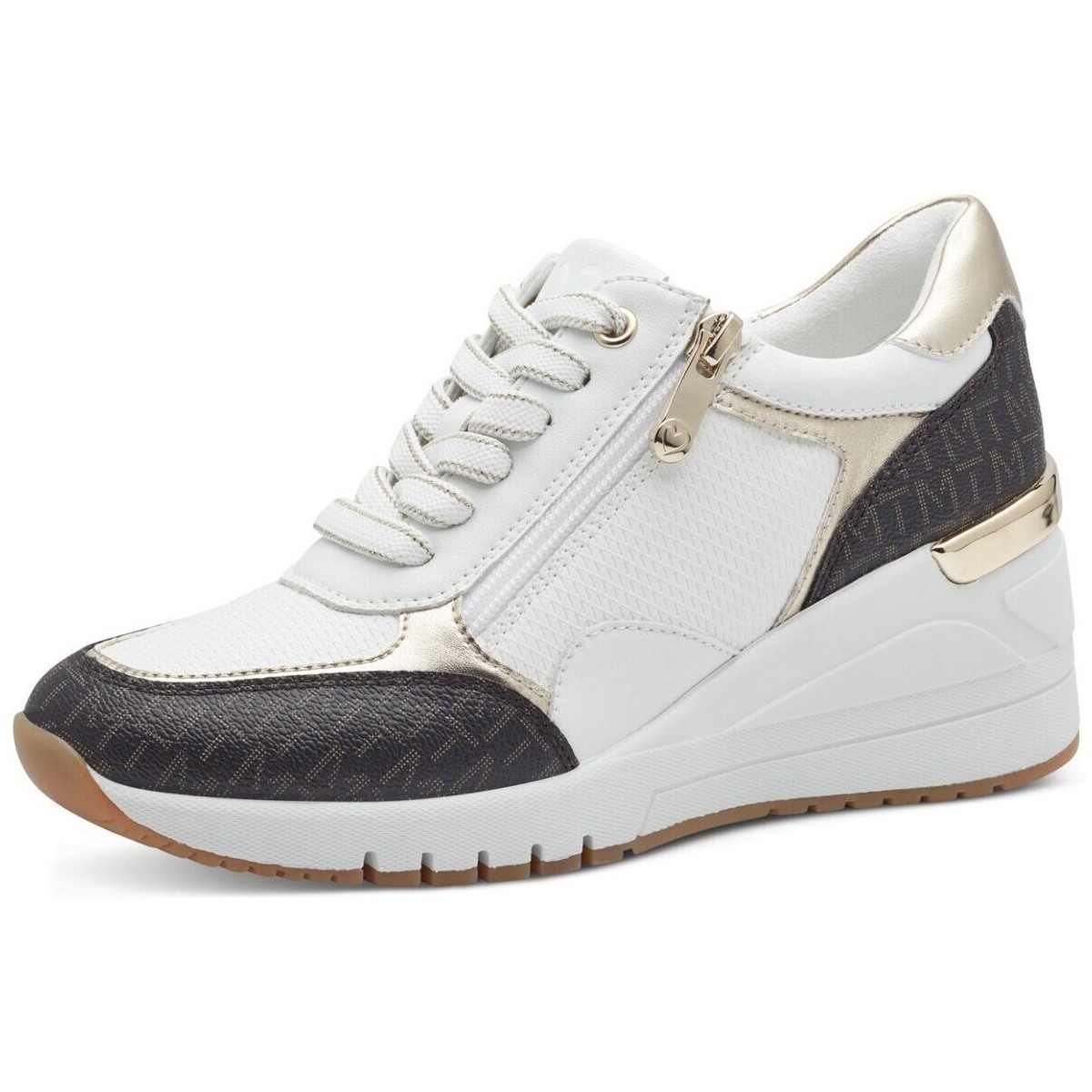 Schuhe Damen Sneaker Marco Tozzi feel me Rpet, lining Ago 2-23723-41/19H Weiss