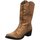 Schuhe Damen Stiefel Unisa Stiefel GRACE VBM BRONCE Gold