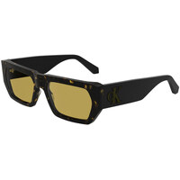 Uhren & Schmuck Sonnenbrillen Calvin Klein Jeans Sonnenbrille  Jeans CKJ24625S 242 Braun