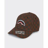Accessoires Hüte Sprayground SP6628 SMOOTH-CHECK CAP BROWN Braun