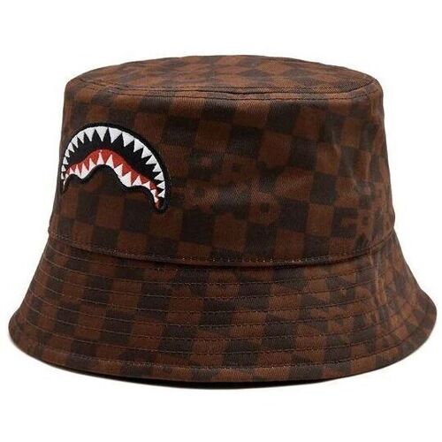 Accessoires Hüte Sprayground SP14998BRW CHECK-BUCKET CAP Braun