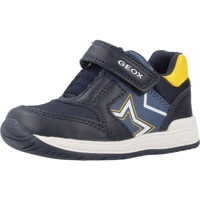 Schuhe Jungen Sneaker Geox B RISHON BOY Blau