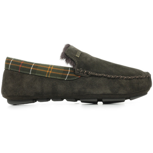 Schuhe Herren Slipper Barbour Monty Braun