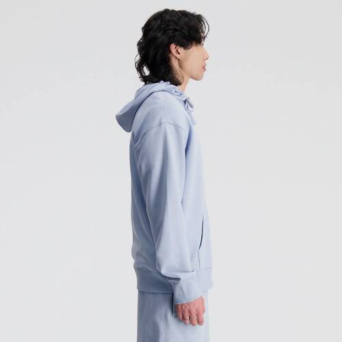 New Balance TERRY HOODIE Blau