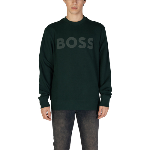 Kleidung Herren Sweatshirts BOSS JERSEY WE BASIC CREW 50487133 Grün