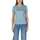 Kleidung Damen T-Shirts Liu Jo ECS MODA M/C TA5214JS003 Blau
