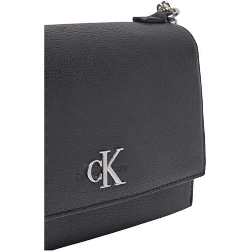 Calvin Klein Jeans MINIMAL MONOGRAM EW FLAP21 K60K612233 Schwarz