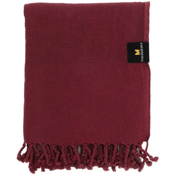 Home Strandtuch Marsikoh STONEWASHED serviette de plage Bordeaux