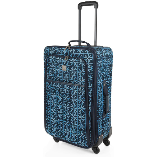 Taschen flexibler Koffer Itaca Solite Blau