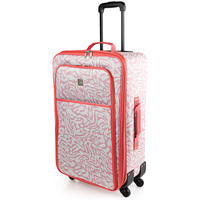 Taschen flexibler Koffer Itaca Solite Rot
