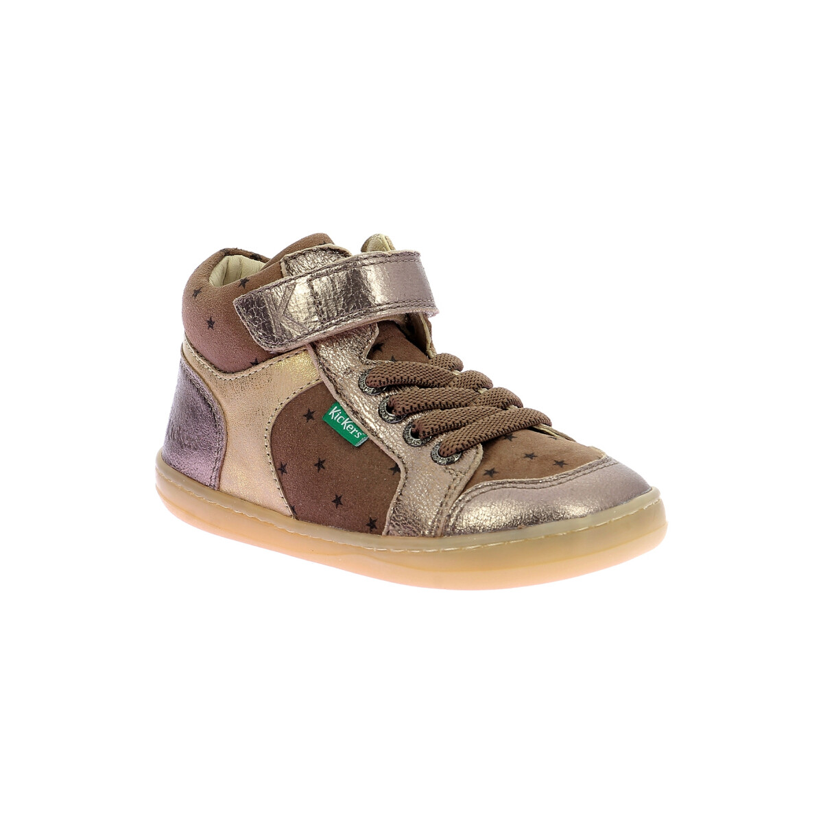 Schuhe Jungen Sneaker High Kickers Kickbaryl Beige