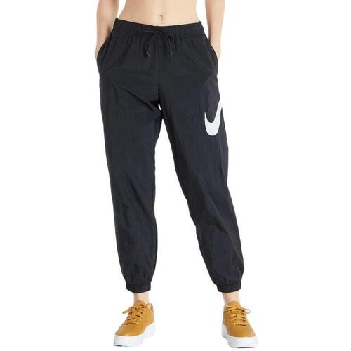 Kleidung Damen Jogginghosen Nike DM6183-010 Schwarz