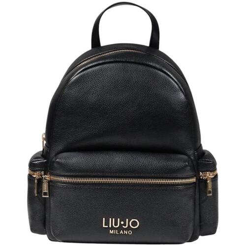 Taschen Damen Rucksäcke Liu Jo ECS M BACKPACK AA5136E0033 Schwarz