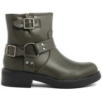 Schuhe Damen Low Boots Fashion Attitude Fam-a796 Grün