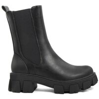 Schuhe Damen Low Boots Fashion Attitude Fag-mp322 Schwarz