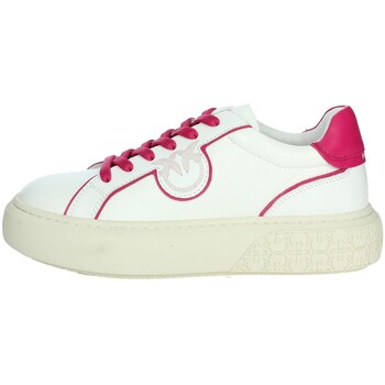 Schuhe Damen Sneaker High Pinko SS0003 P016 Weiss