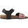 Schuhe Jungen Sandalen / Sandaletten Geox J GHITA BOY Schwarz