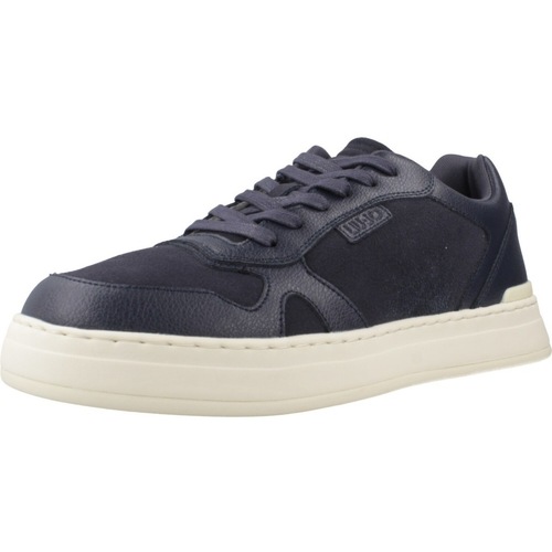 Schuhe Herren Sneaker Liu Jo LEATHER COW SU Schwarz