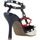 Schuhe Damen Pumps Menbur 24915M Blau