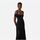 Kleidung Damen Kleider Elisabetta Franchi ABR0851E2-110 Schwarz