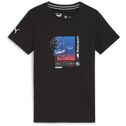 Kleidung Jungen T-Shirts & Poloshirts Puma 624197-01 Schwarz